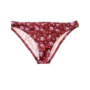 NWT Shade & Shore Floral Bikini Bottom Size  L (12-14) MSRP $18